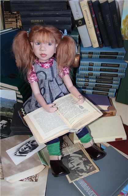 Мечтательница Trinette, коллекционная кукла Zwergnase (фото 7)