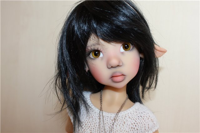 В начале увидела, потом мечтала а сейчас куколка от Kaye Wiggs дома (фото 2)