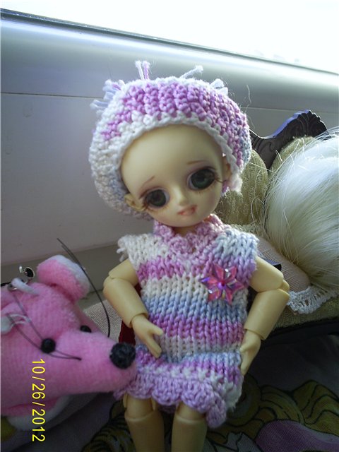 Наряжались, наигрались - и немного показались. Обновки для куклы БЖД