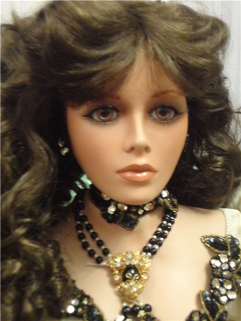 Я назвала ее Золотая Звезда. Фарфоровая кукла от Русти (фото 4)