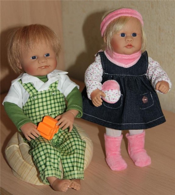 Малыши от Черепашки — Куклы Schildkrot (Шильдкрет): современные