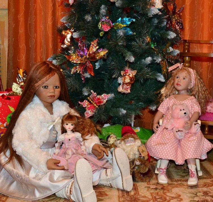 Наша новогодняя елка! Кукольная коллекция