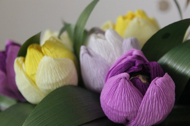 Еще несколько букетиков к праздникам (фото 3)