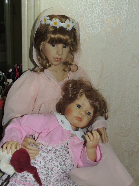 Нежная малышка Надюша от Bettine Klemm