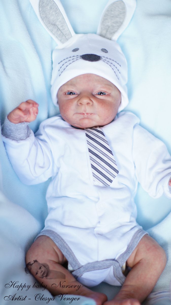 Андрейка-Веселейка. Кукла реборн Олеси Венгер