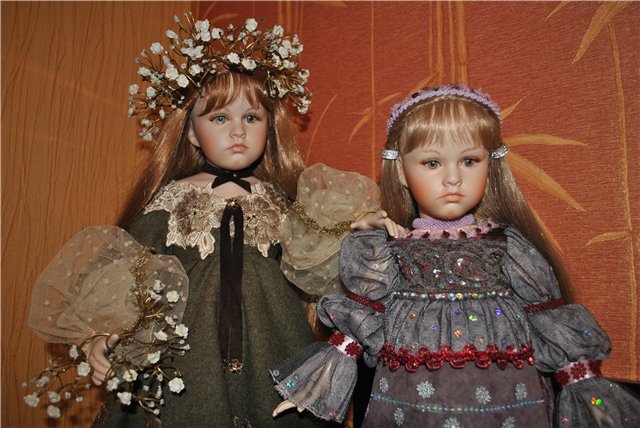 Моя фарфоровая кукла по имени САРА от французской компании Mundia Collection