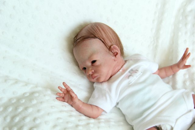 Крошка Мэгги. Кукла реборн Саутер Антонины