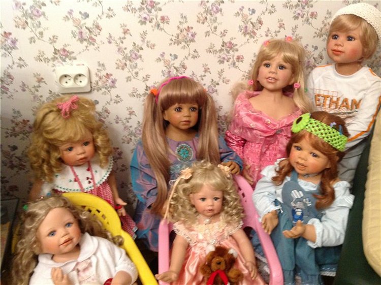 Просто так - моя коллекция кукол Моники Левениг