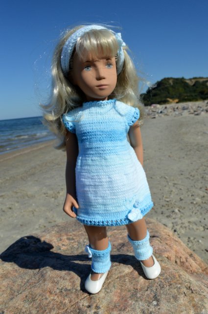 Бабье лето... Кукла Саша Sasha Doll Gingham