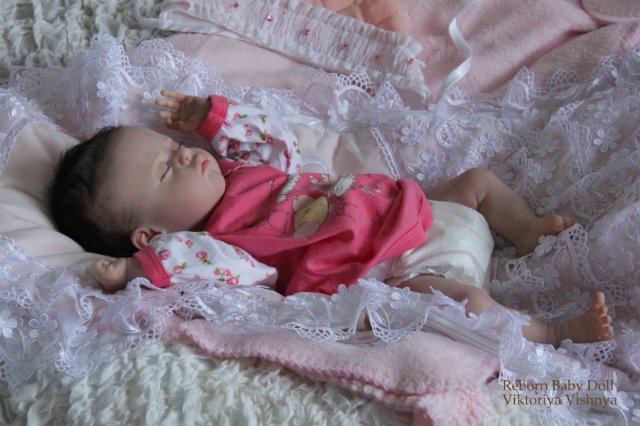 Моя лапушка Коко... Куколка реборн Виктории Вишни