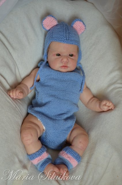 Малыш реборн Платоша, автор Маша Силукова