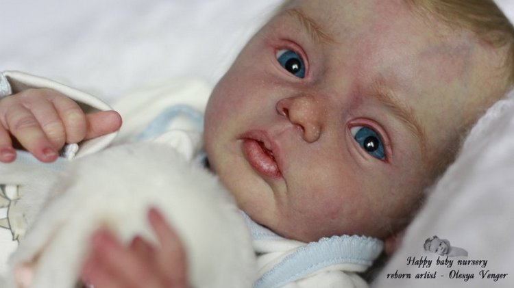 Моя милая златовласка Ева. Кукла реборн Олеси Венгер (фото 5)