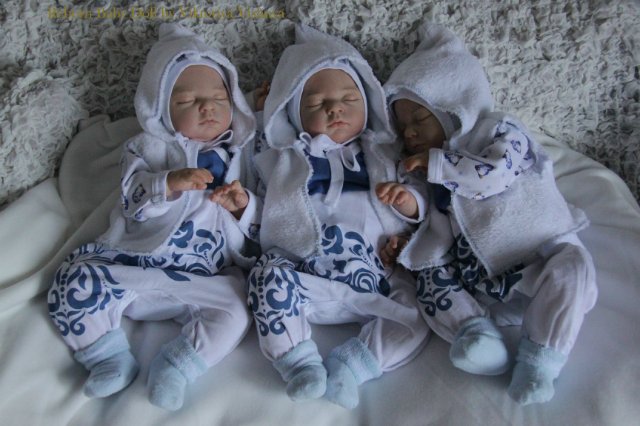 Тройняшки Джошики... Куколки реборн Виктории Вишни