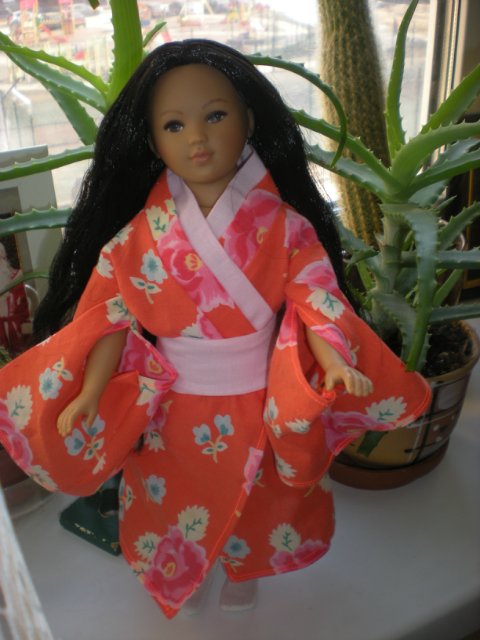 Амин линь и новое кимоно, куколки компании unimax дизайнер Heidi Ott (фото 10)