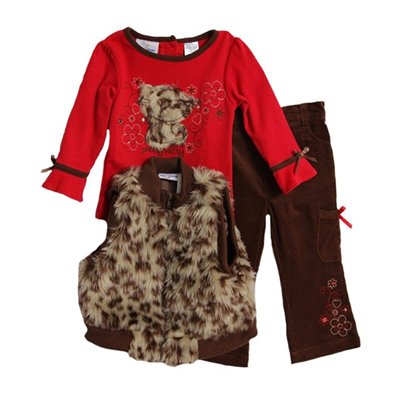 Новый наряд Мелани и фотосессия в красно-коричневых тонах