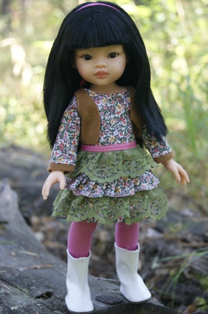 Как Лиу и Клодин за грибами ездили