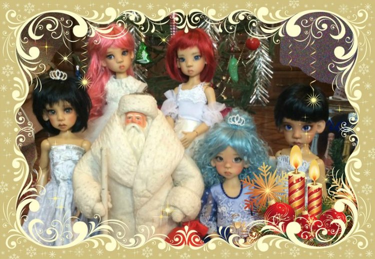 Рождество и куклы Кае Виггс