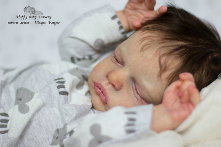 Настюшка - Прелестюшка. Кукла реборн Олеси Венгер