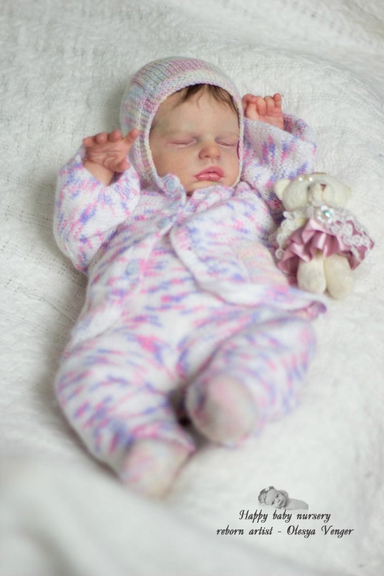 Настюшка - Прелестюшка. Кукла реборн Олеси Венгер