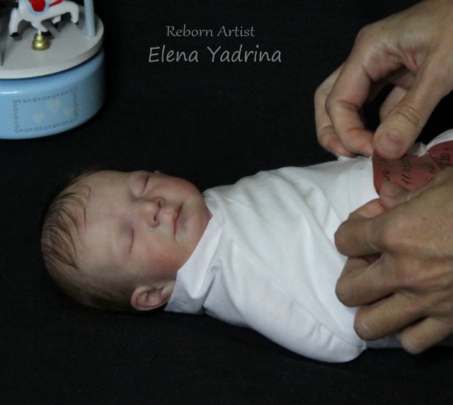 Кроха Мила. Куклы реборн Елены Ядриной (фото 3)