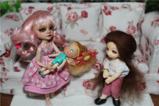 Чаепитие у Розочки — Куклы Fairyland (ФэйриЛэнд): BJD (БЖД) (фото 10)