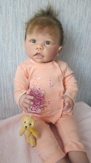 Моя малышка реборн Наташенька (фото 9)