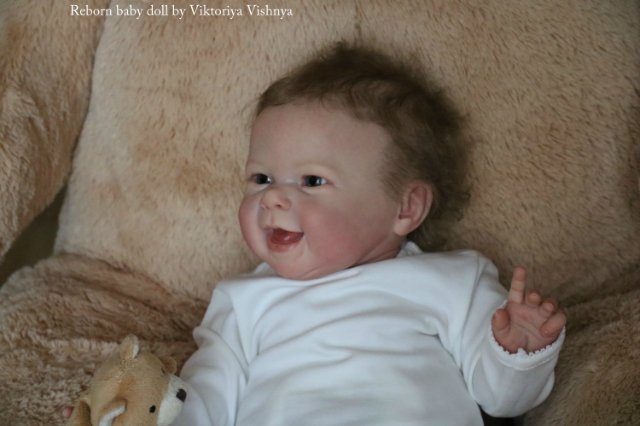 Мейзи... Куколка Реборн Виктории Вишни
