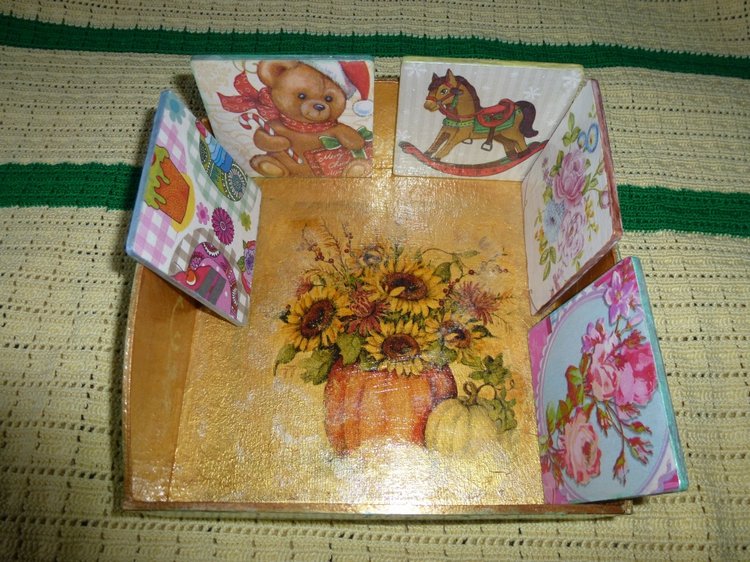 Техника ДЕКУПАЖ и мои первые работы