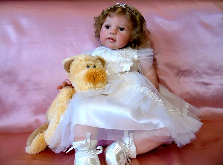 Моя добрая девочка Луиза — Куклы Реборн (Reborn): работы мастеров (фото 5)