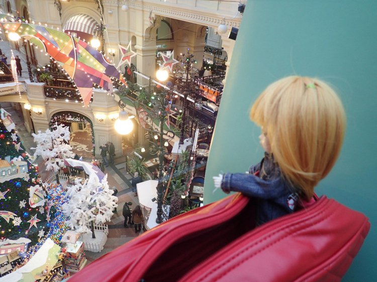 Путешествие за Новогодними впечатлениями в Москву. Часть 1