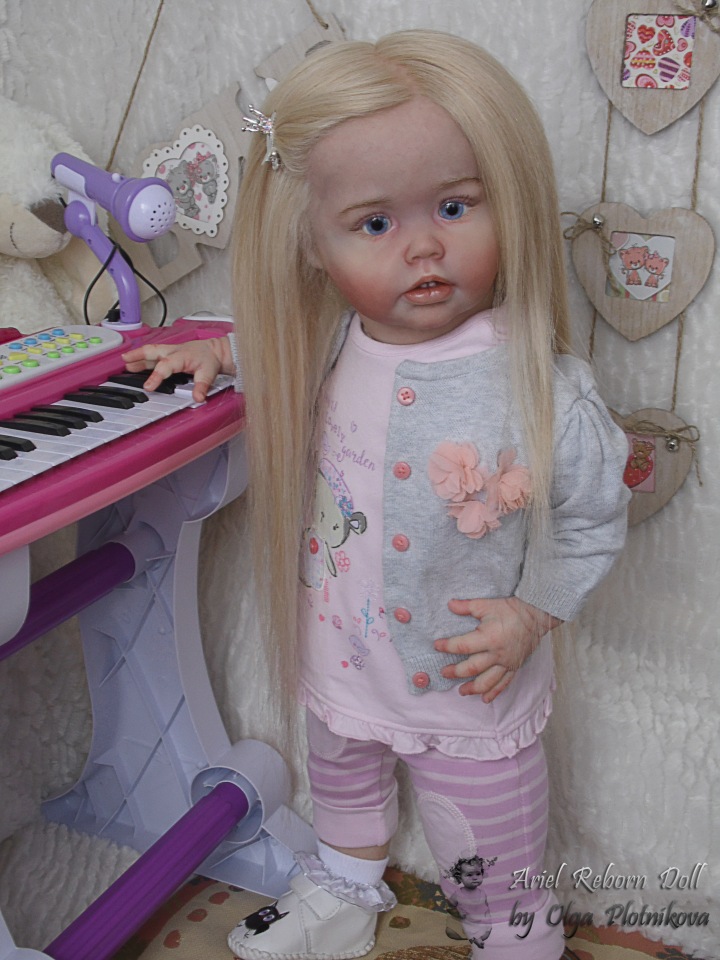 Ariel by Joanna Kazmierczak, куклы reborn Ольги Плотниковой (фото 9)