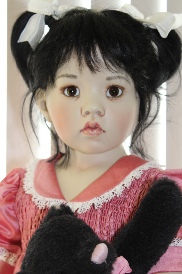 Пасхальная встреча в магазине кукол Хильдегард Гюнзел. Новая коллекция из резин 2017. Азиаточка Tian Yu (фото 2)