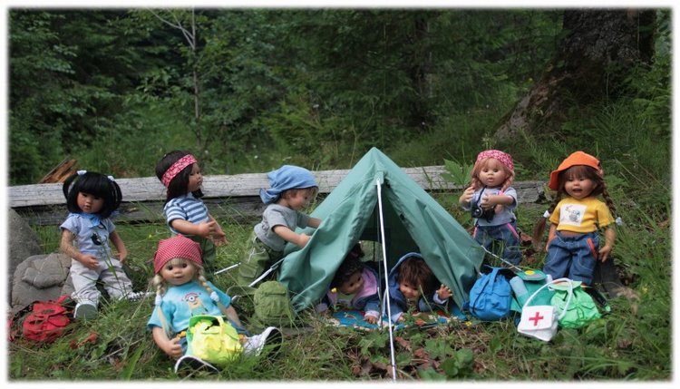 Как мы горы покоряли — Куклы Rosemarie Anna Muller (Мюллер): Вихтели (Wichtel) (фото 5)