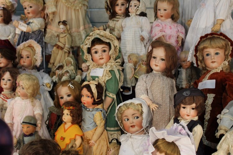 Выставка мишек, кукол и кукольной миниатюры в Голландии 2017 - часть первая