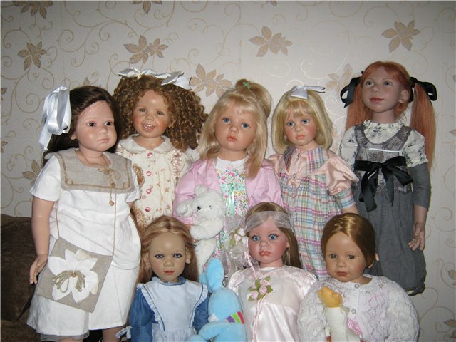 Дорле -коллекционная кукла от Нildegard Gunzel для фирмы «With Heart & Soul». Моя попытка №2 (фото 10)