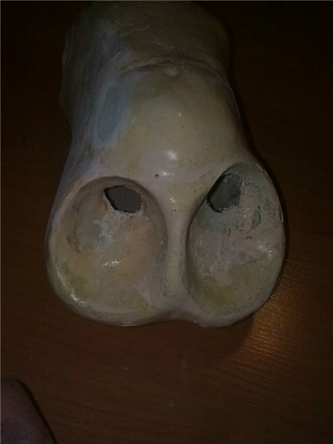 Реставрация суставных ямок антикварной куклы (фото 2)