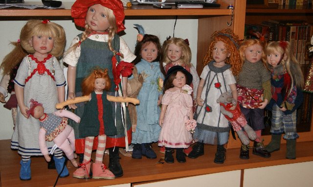 Девичий хор имени Nicole Marsollek Menzner. Коллекционные куклы Zwergnase