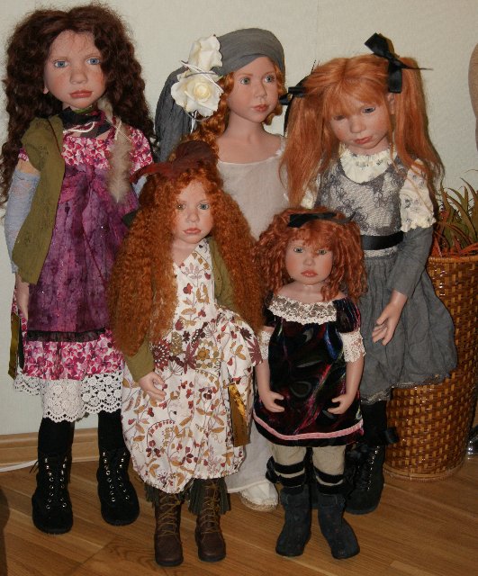 Рыжики Звергназе. Коллекционные куклы