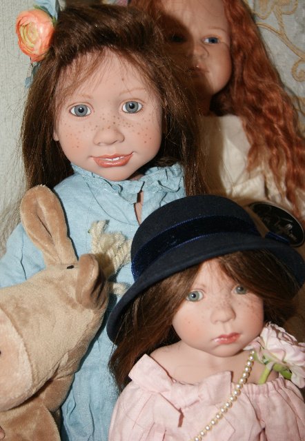 Девичий хор имени Nicole Marsollek Menzner. Коллекционные куклы Zwergnase