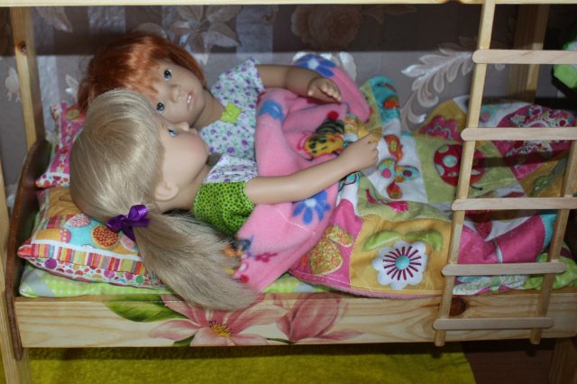 Пижамная вечеринка или наша новая кровать