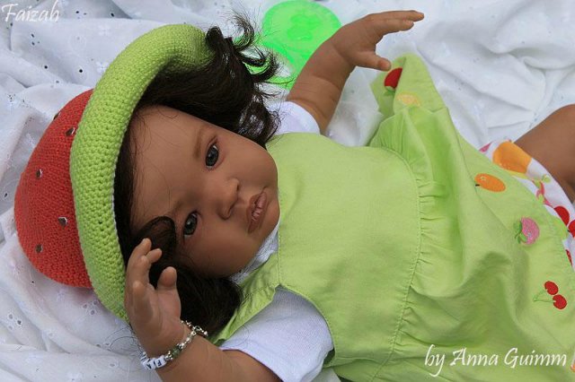 Интересная мулаточка,на основе молда шаян