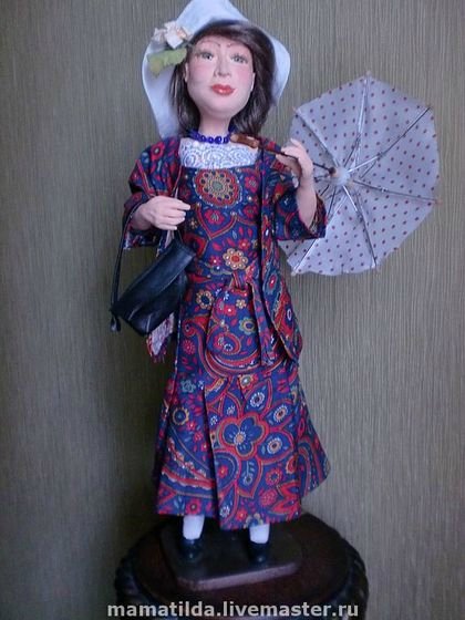 «Красота страшная сила!» Портретные куклы Фаины Раневской, выполненные разными авторами (фото 10)