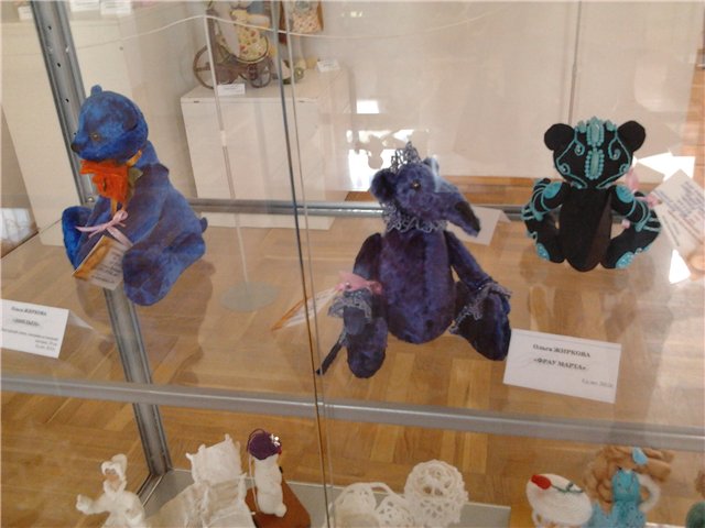 Выставка авторских кукол и медведей Тедди "Кукольный вернисаж" в Нижнем Новгороде 2012, часть 3