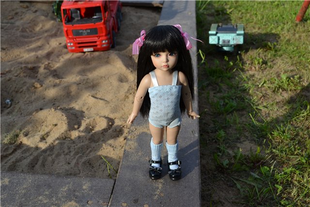 Поездка Евочки на дачу | Бэйбики Поездка Евочки на дачу — Куклы Iplehouse (Иплхаус): BJD (БЖД) (фото 3)