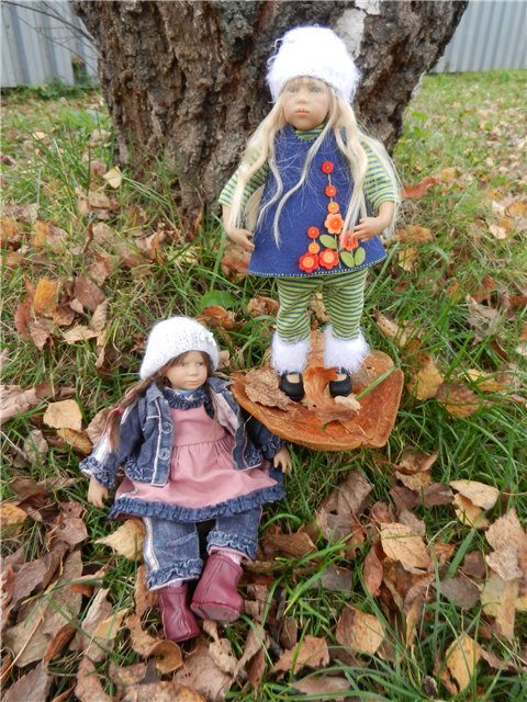 Мои крохотульки на природе. Клубные куколки от Аннет Химштед