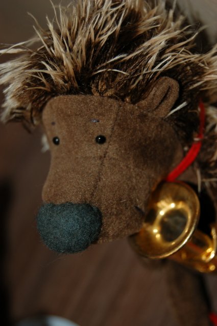 Сегодня вечером, для вас выступает Litten и её дрессированные ёжики. Коллекционная кукла Zwergnase