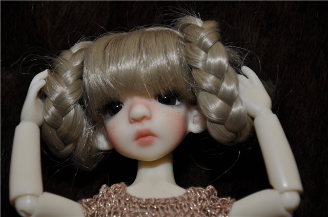 Корица (KW Cinnamon Elf in Fair Skin) - прибавление в нашем семействе кукол от Kaye Wiggs (фото 2)