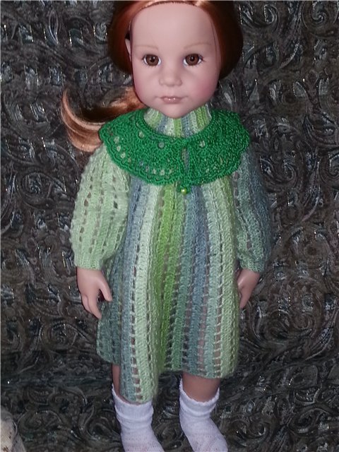 Уютное платье для Лизы (Готц) (фото 3)