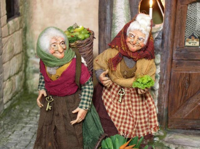 Микромир Силке Янас-Шлессер. Куклы Silke Janas-Schloesser dolls