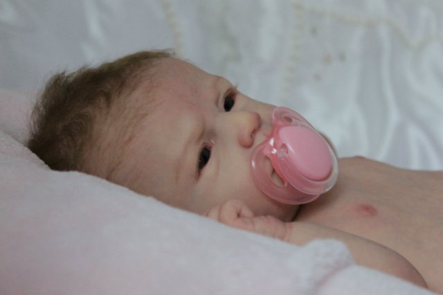 Мой слааадкий ангел! Девочка реборн Виктории Вишни (фото 9)